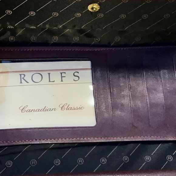 Luxury leather wallet ROLFS - NWT - Picture 2 of 10